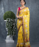Golden Special Pichwai Digital Printed Saree